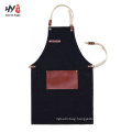 High-end design anti-fouling denim apron for ladies